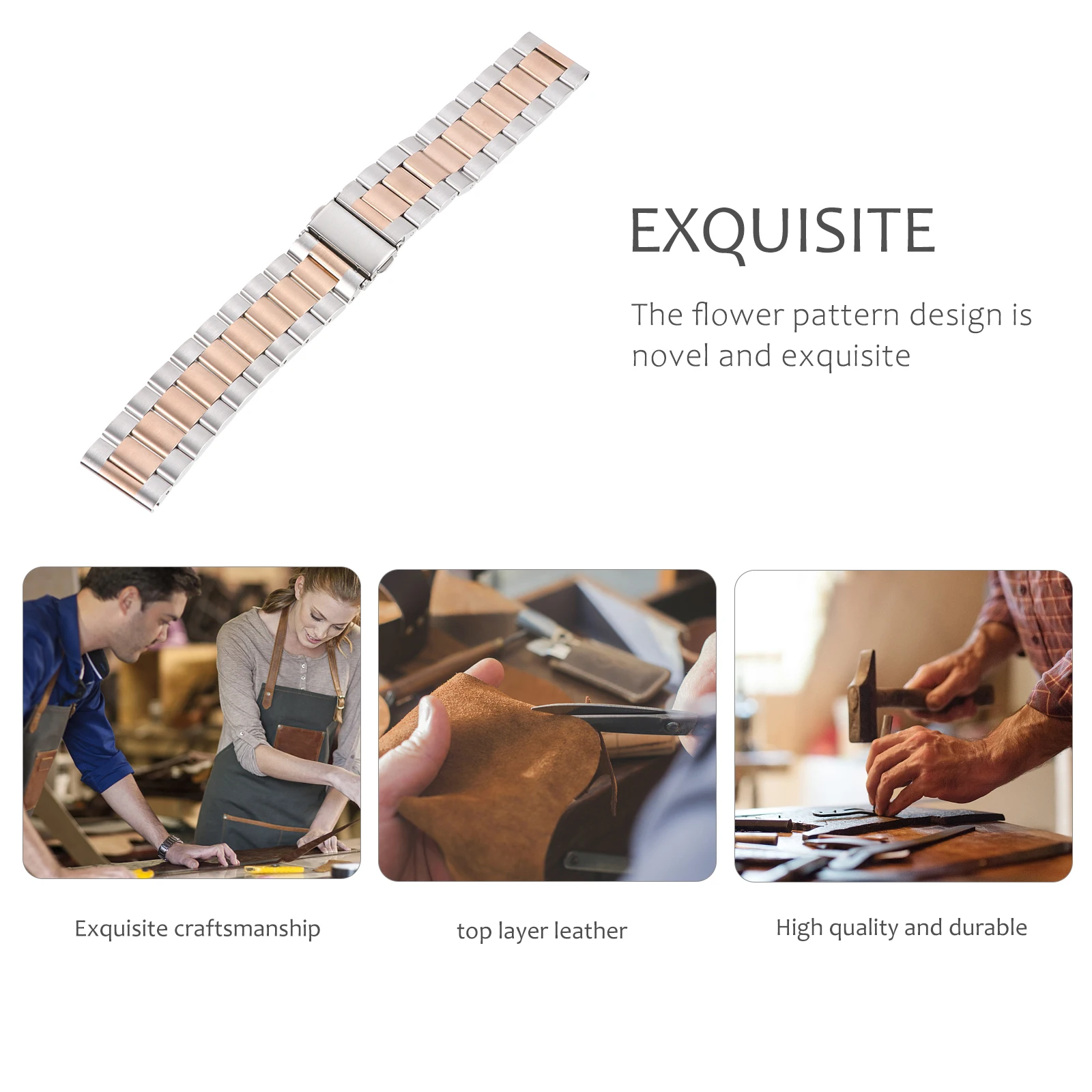 

Stainless Steel Watch Band Replacement Durable Comfortable Eco-Friendly Strap For Galaxy S3 Fashion Elegant Wristband Business