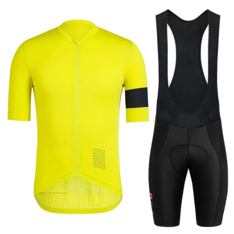 Bicycle cycling suit short sleeve strap suit men's and women's breathable