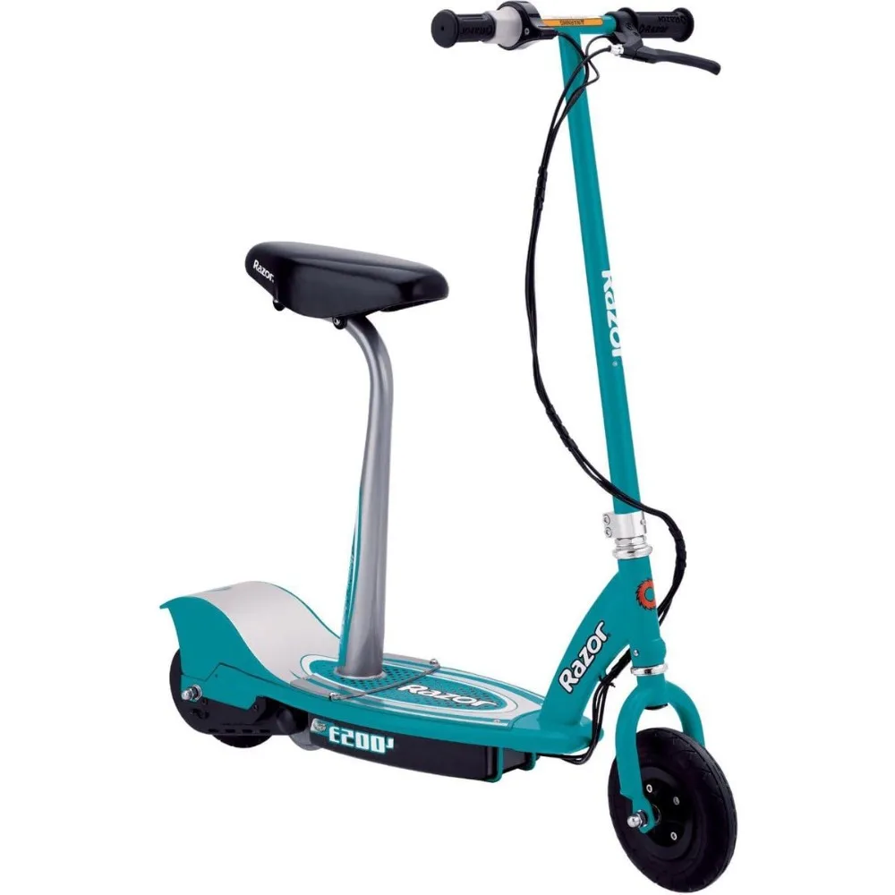 

Electric Scooter for Kids Ages 13+ - 8" Pneumatic Tires, 200-Watt Motor, Up to 12 mph and 40 min of Ride Time