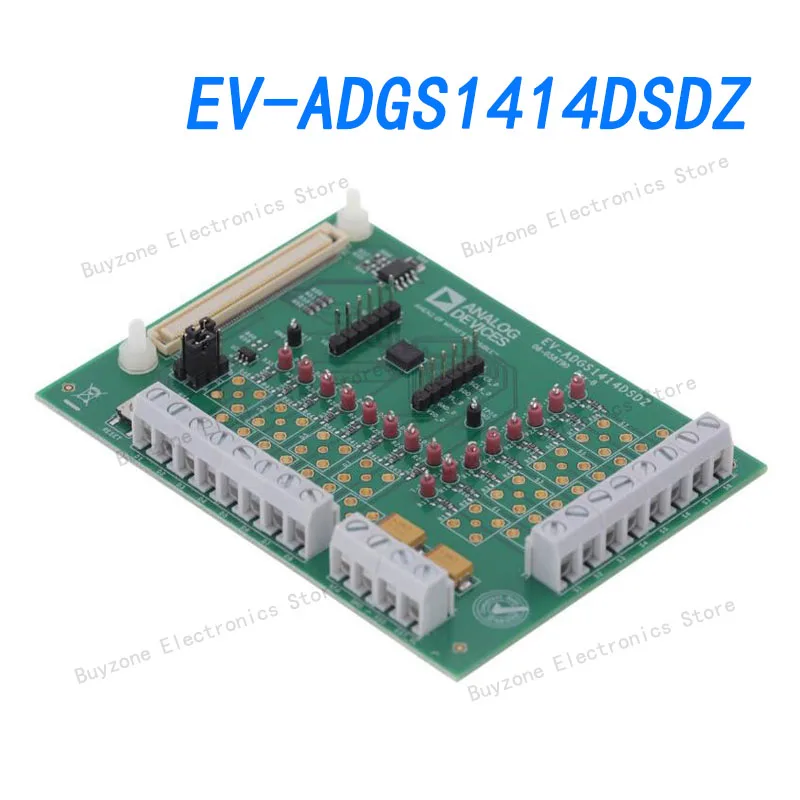 

EV-ADGS1414DSDZ Evaluation board, ADGS1414D, high-density octal SPST switch, SPI, 1.5 ohm.