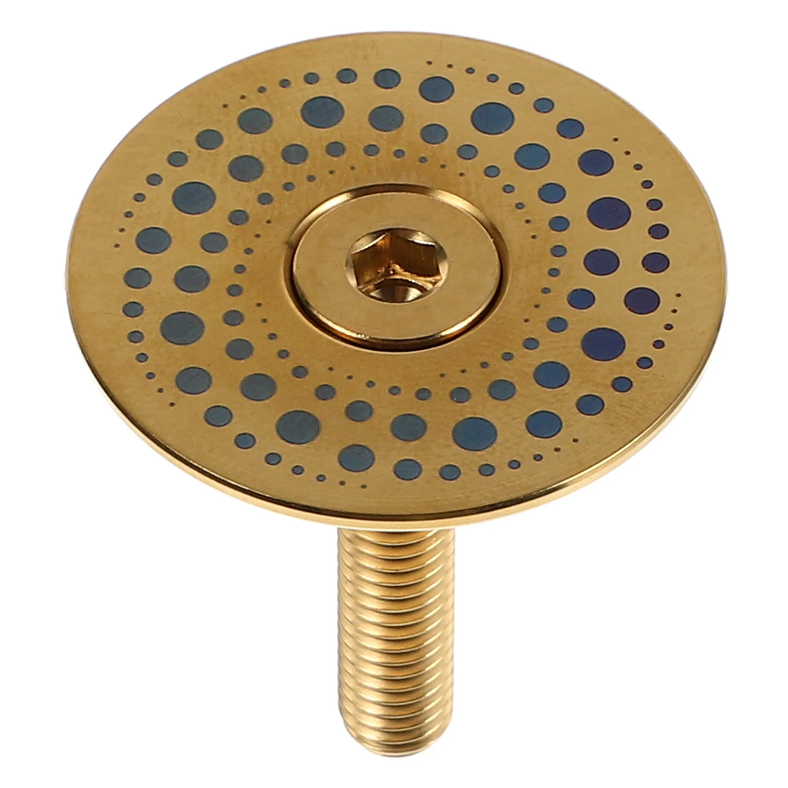 1Set 286mm Front Fork Stem Top Cap Durable Material Enhanced Stability Moisture Protection for Mountain Road Bicycles