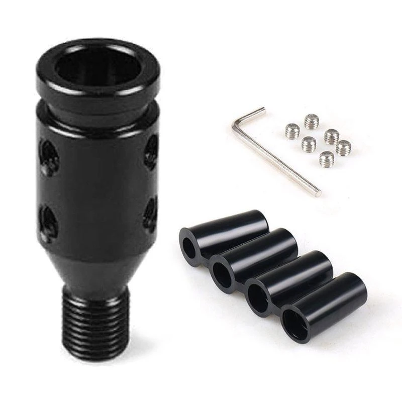 SZCH Universal Car Manual Gear Shift Knob Adapter M12x1.25 Aluminum Threaded Shifter