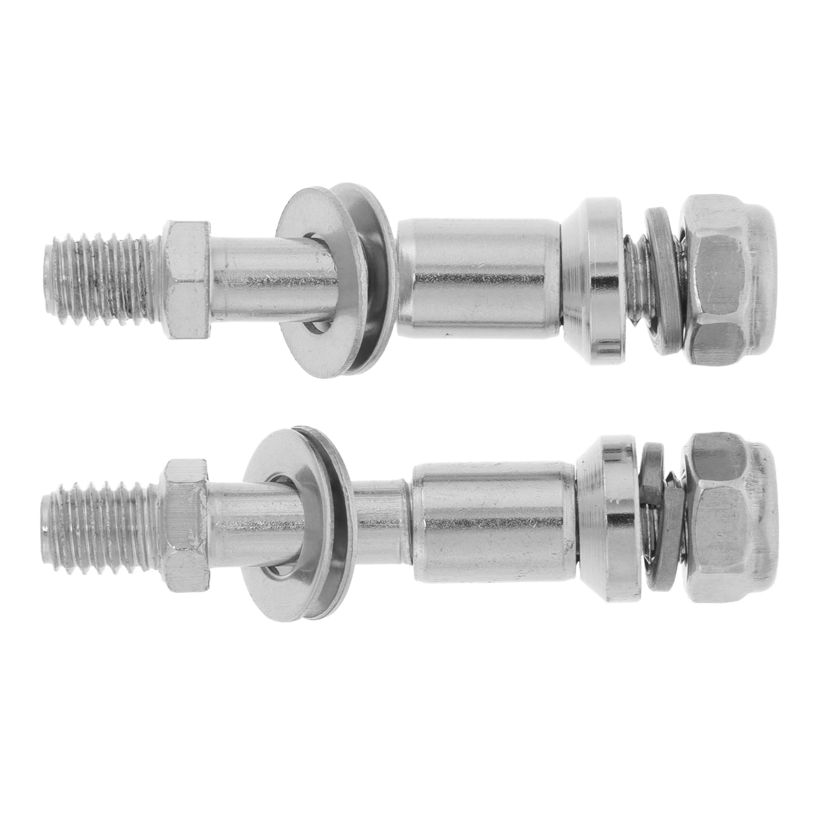 

2pcs Rearview Mirror Screws Aluminum Bolts Long H Conversion Kit Nuts Universal Motorcycle Fits Dirt Bike Accessories