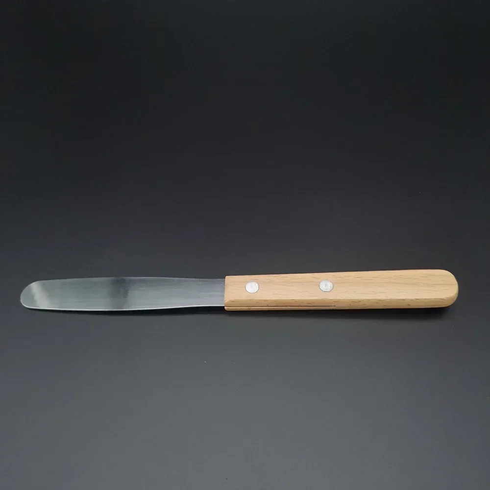 

Dental Material Wood Handle Plaster Knife For Palette And Knife Stirring Knife