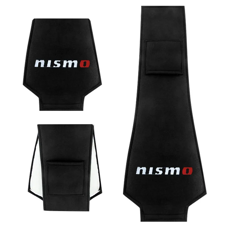 Car Headrest Cover Auto Seat Headrest Cushion Neck Pillow Case For Nismo Nissan Tiida Teana Skyline Juke X-trail Accessories