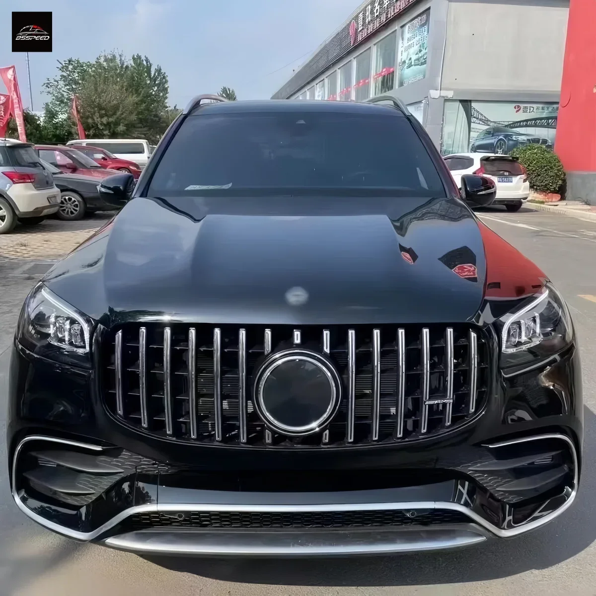 BS Auto Car Body Kit For 2019-2022 Mercedes Benz GLS Class X167 Upgrade To 63 AMG Full Bodykit Front Rear body kit