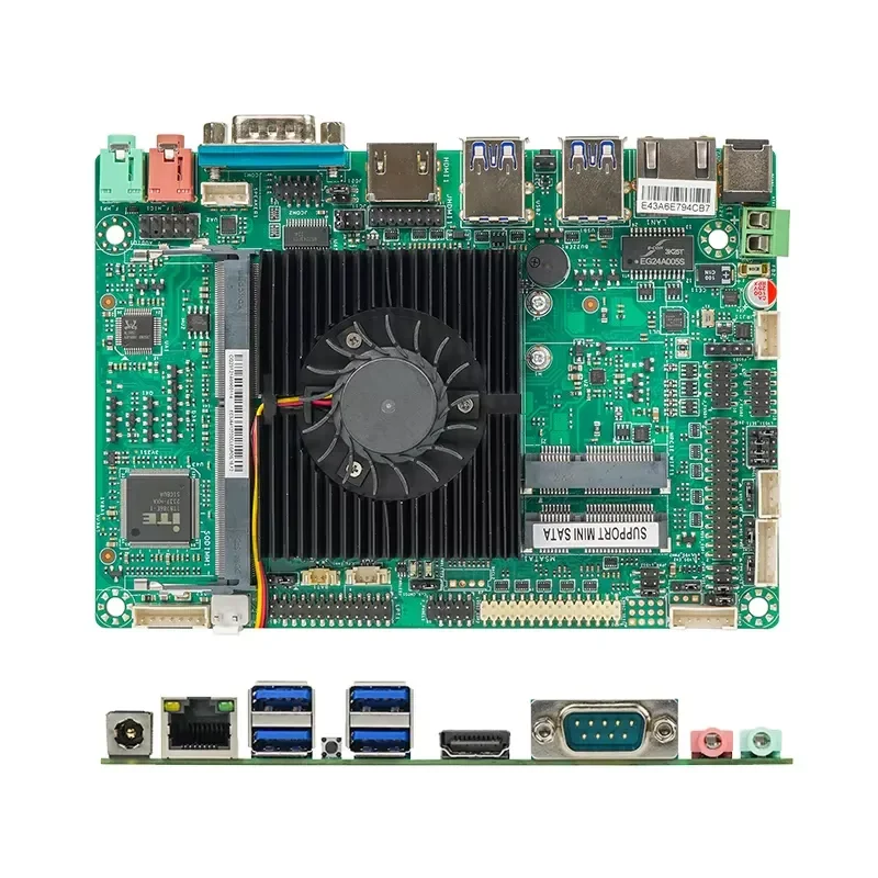 2026 Hot! Wholesale J6412 3.5 Inch Laptop Motherboard Chipset Onboard CPU HD-MI EDP LVDS DDR4 Support for Win