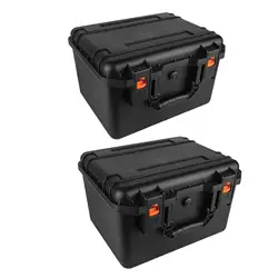 Caja organizadora de herramientas, estuche protector a prueba de polvo, impermeable, almacenamiento de herramientas, estuche rígido para almacenamiento y transporte, accesorios de herramientas