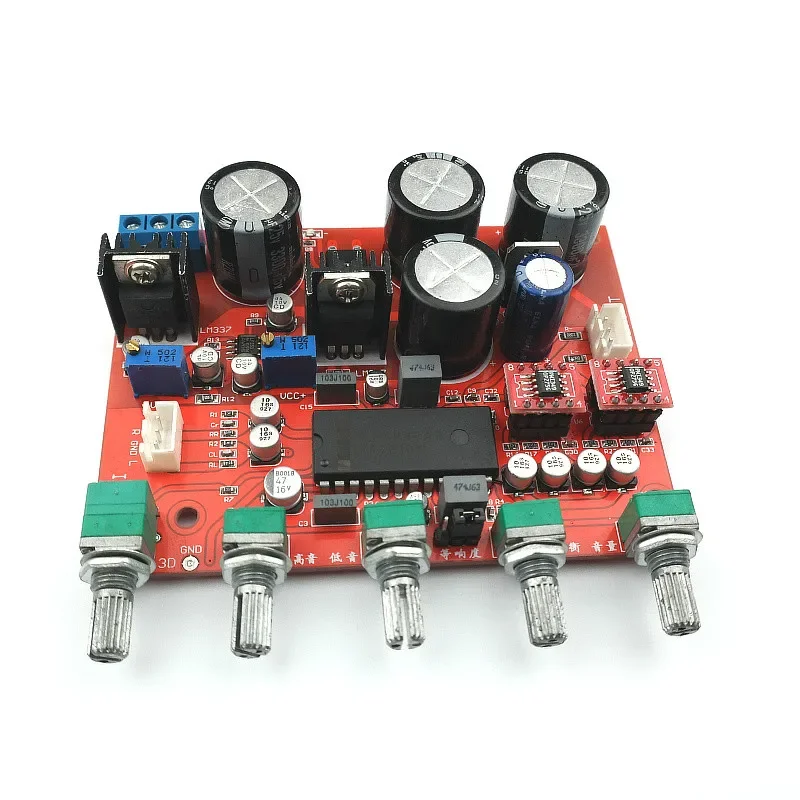 Sotamia lm4610n vorverstärker audio ton platine op275 op amp lautstärke ton einstellung lf353 lm317 lm337 servo netzteil