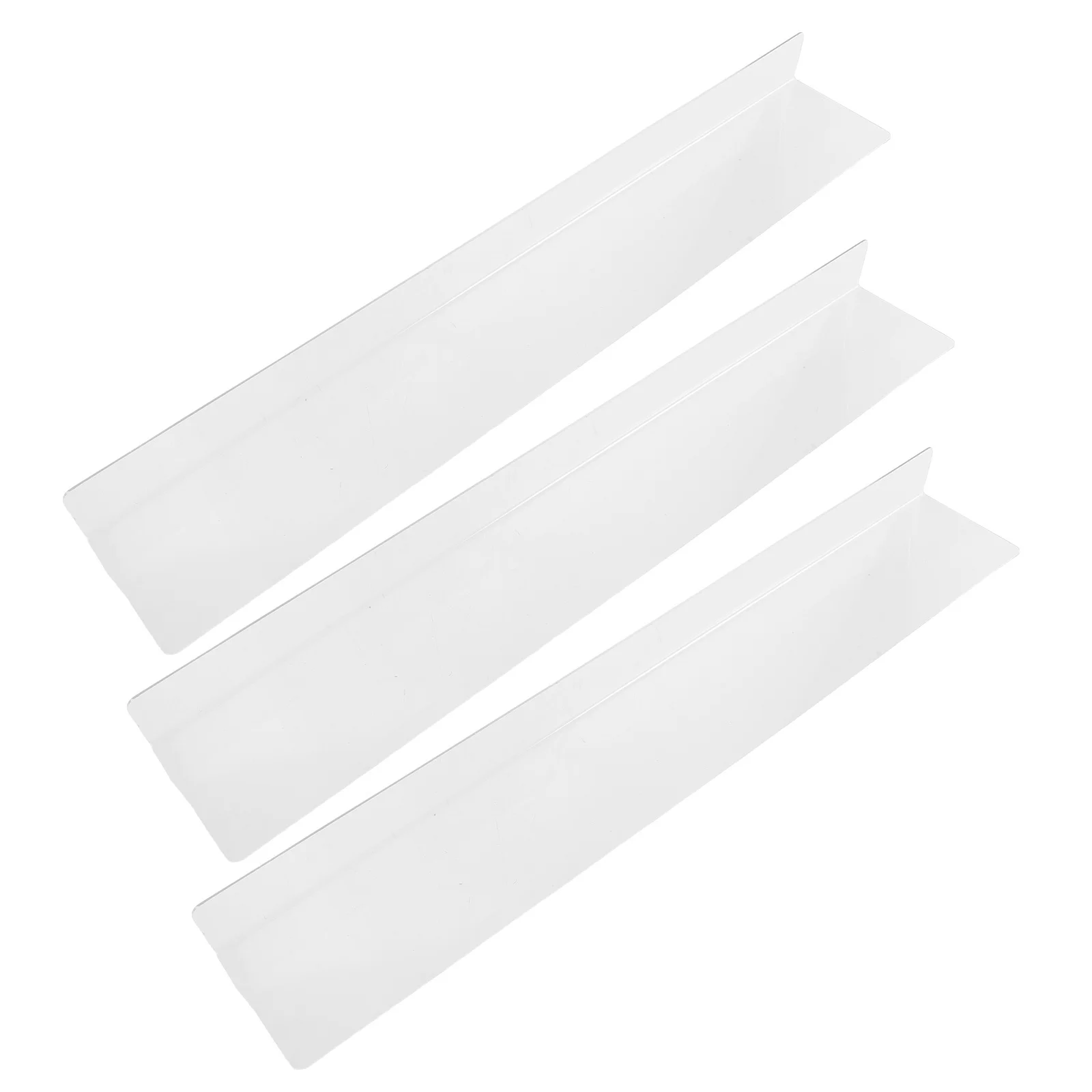 

3Pcs PVC Sofa Gap Blocker Clear Under Couch Barrier for Pets Dogs Kids Prevent Lost Items Furniture Guard Under Sofa Blocker