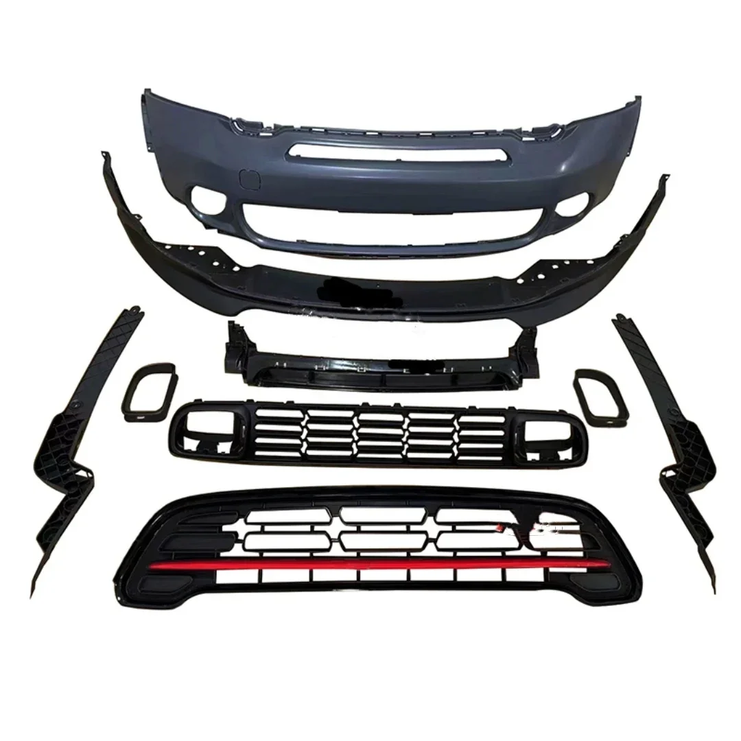 

Body Kit Front Bumper Grill Mask Assembly for Mini R60 R61 Upgrade Front Lip Car Accessories