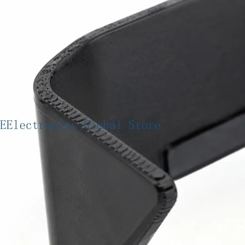 462B Camera Display Shade with Raised Top and Side Sections, Retaining Frame Attachment, and Open Viewing Area for Action Camera