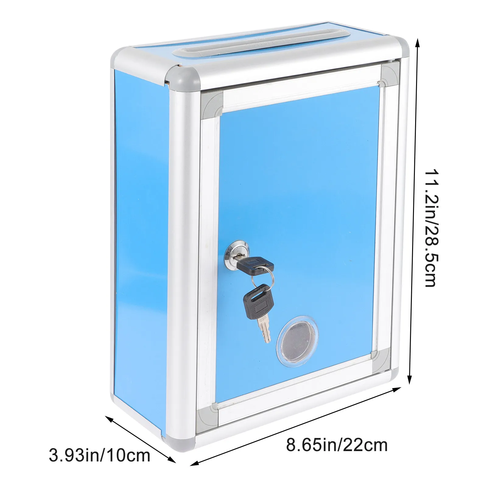 Acrylic Ballot Box Suggestion Donation Voting Fundraising Collection Halloween Christmas Home Mail Box Box Letters