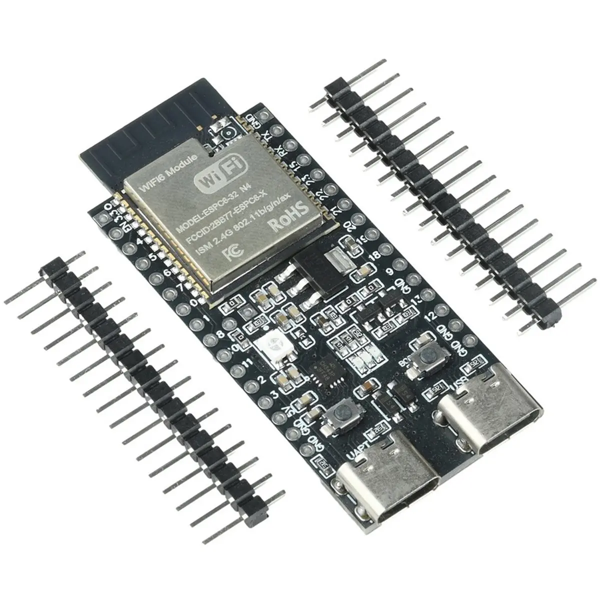 A85P ESPC6-32-N4 Development Board -C6 MCU Core Board WiFi Bluetooth CH343 Driver for Embedded IoT Development