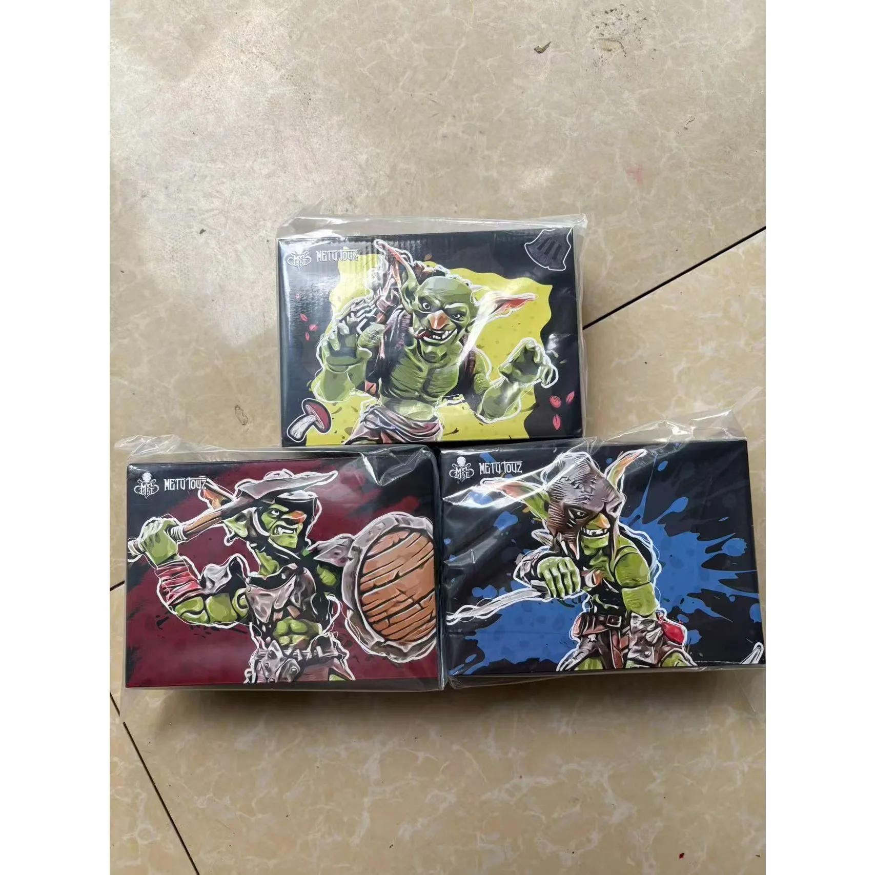 Metytoyz Abenteurer-Welt Goblin-Abenteuerteam Actionfigur Spielzeugmodell Metzger Krieger Dieb
