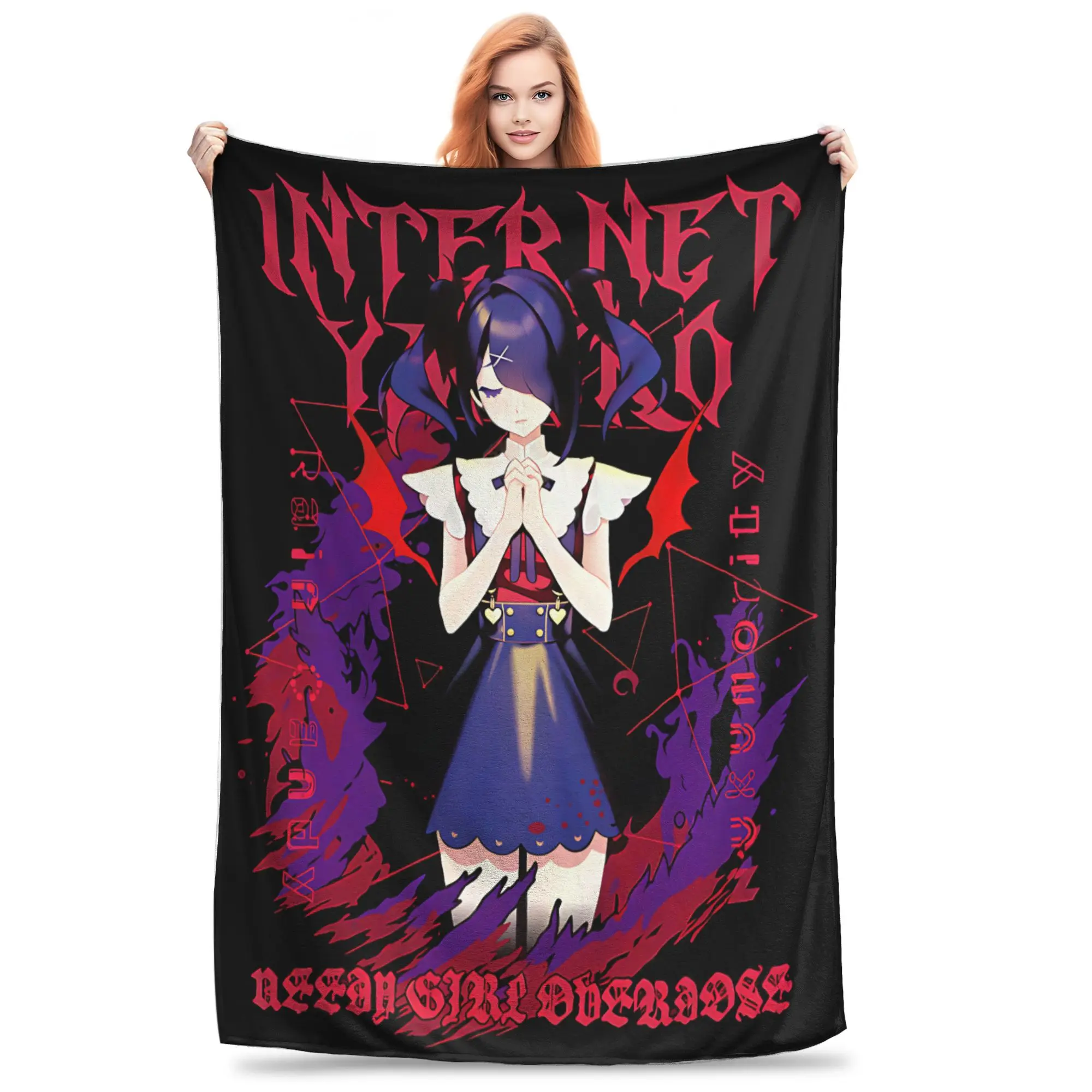Needy Streamer Overload Stuff Blanket Lightweight Thin Fleece  Throw Blankets Relax Plush Thin Quilt