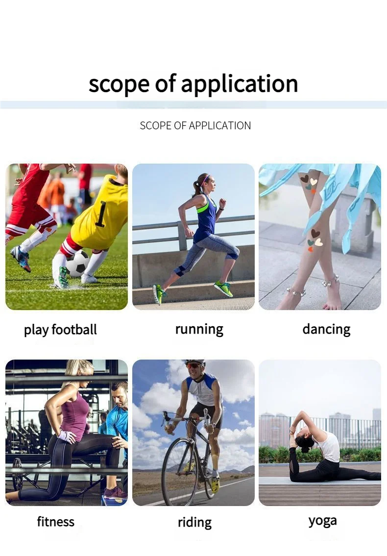Sport Kinesio Tape Muskel Kinesiologie Elastische Knie Schmerzlinderung Dehnung Patch Sportliche Erholung Aufkleber Fitness Bandagen – Detail 11