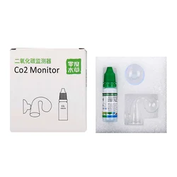 ZRDR Aquarium CO2 Indicator Solution Fish Tank Liquid Test PH Long-term Monitor CO2 Bubble Counter For Plant ADA quality