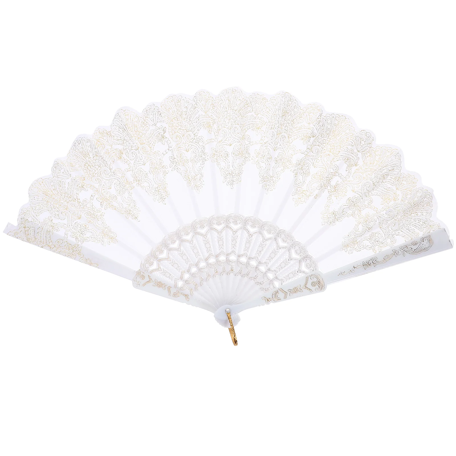 

Mini Man Rechargeable Fan Portable Vintage Handheld Foldable Chinese Folding Fans