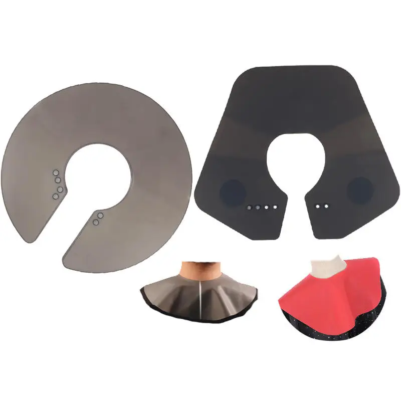 

Силиконовый парикмахерский фартук для стрижки и окрашивания волос, водонепроницаемый, с защитой для плеч и шеи, аксессуары для салонов красоты