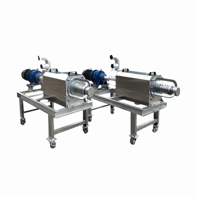 and Wet Separator Solid Liquid Separator for Farm Horse Cow Sheep Pig Manure Dewatering  Sludge Treatment Feces Dry