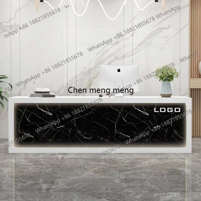 

Coffee Small Reception Desk Business Pharmacy Infodesk Reception Desk Counter Shop Store Modern Mesa De Centro Corner Furniture