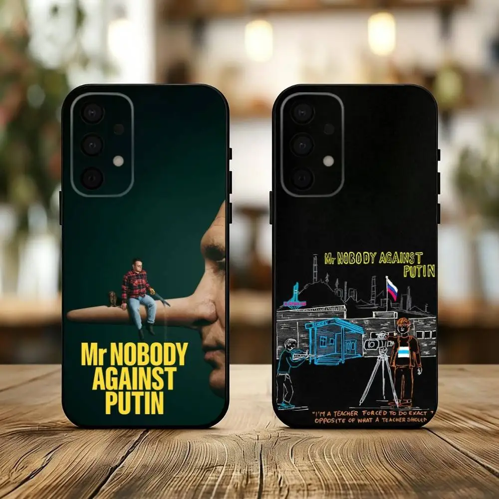 M-Mr Nobody A-Against Putin film phone Case For Samsung Galaxy A73,A72,A71,A70,A53,A52,A51,Others Soft Black Shell