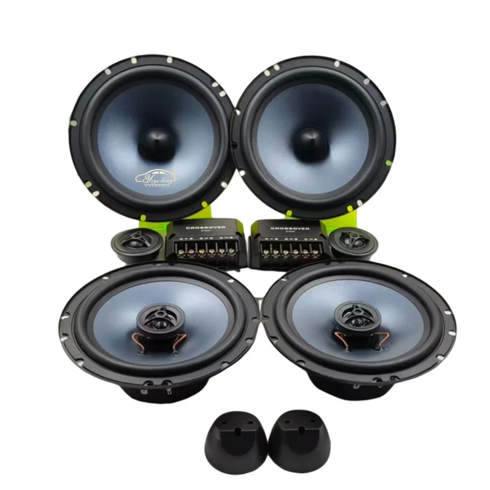 Car Speaker Driver Unit 120W 4Ohm 6.5 Inch Horn Audio LoudSpeaker High School Bass High-end Modified Set Two-way Frequency