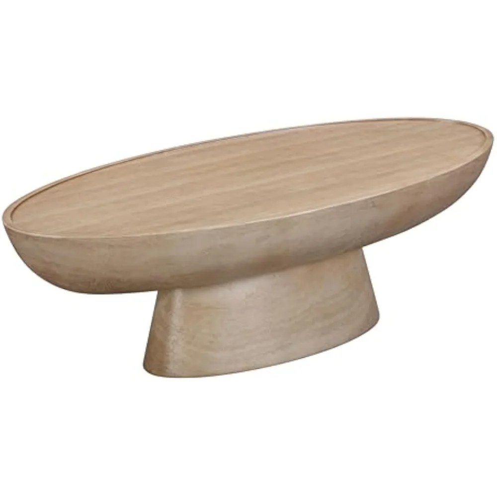 

Eclipse Textured Faux Travertine Indoor/Outdoor Coffee Table