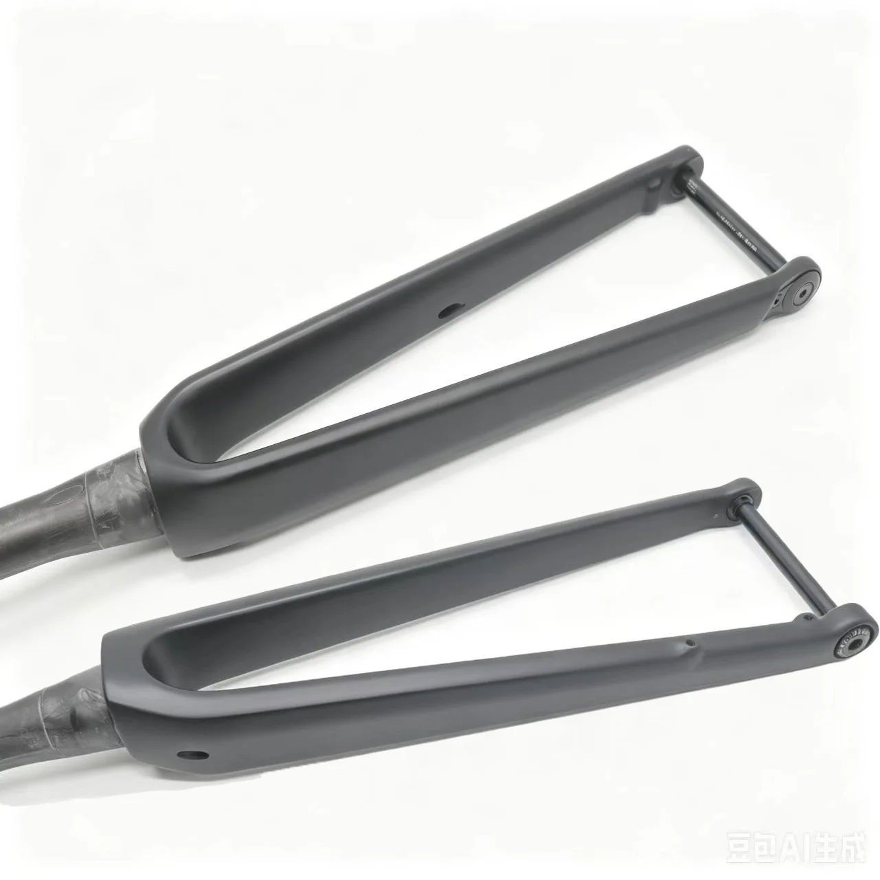 700C 28.6mm Racing Road Bike Matte black Full Carbon Fiber Front Fork Carbon Fiber Track Fixed Gear 100x12mm Bike parts view 4