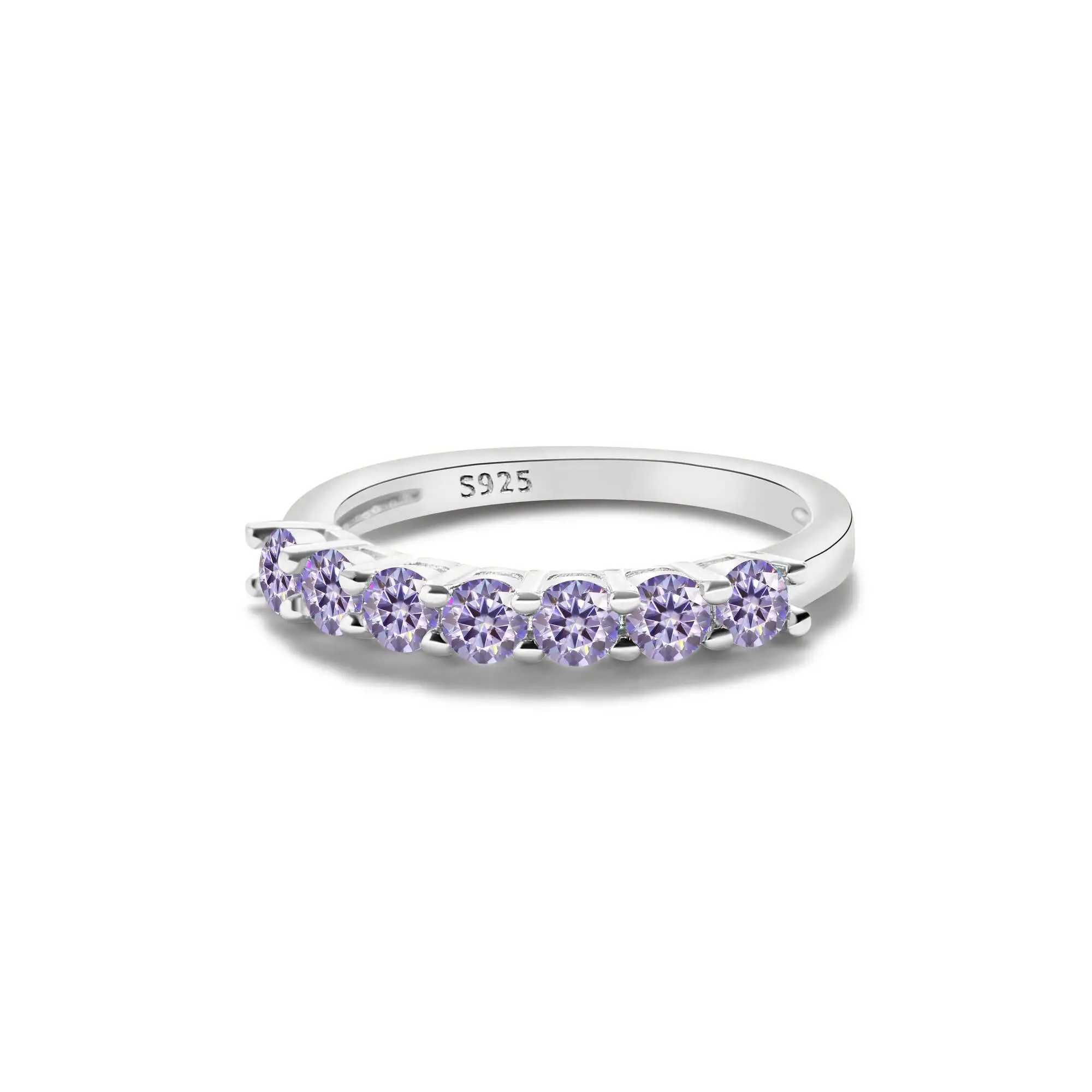 1,0 Karat Königsblau Farbe Moissan ite Ring Sterling Silber massiv Gelbgold Farbe Hochzeit Verlobung ringe für Frauen – Detail 8