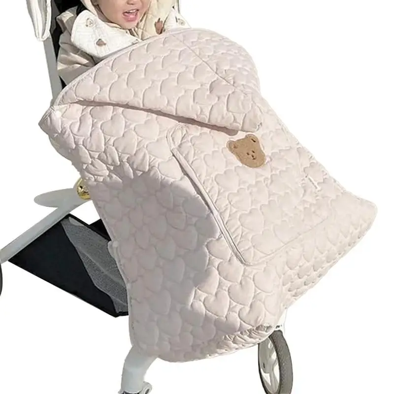 

Stroller Blankets For Babies Windproof Stroller Shield Warm Bed Blanket Cozy Kids Supplies Soft Fuzzy Blanket For Travel Boys