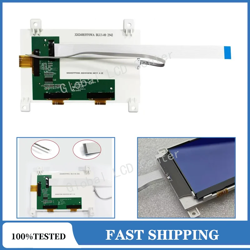 Original New LCD Screen Display Panel For Yamaha DGX520 PSR S500 S550 S650 DGX-620 630 640 Mm6 Mm8 Hjdj5428 (48) 320240B3FF0WA