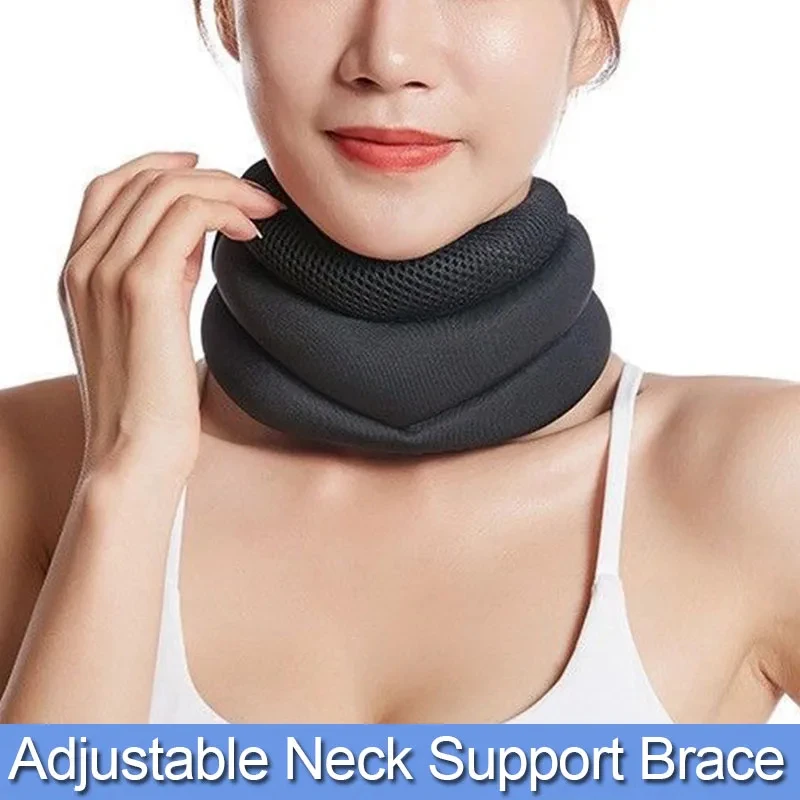 

Adjustable Neck Brace for Cervical Support - Posture Corrector & Forward Head Support Collar for Forward Head