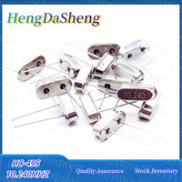 20Pcs/Lot Quartz Crystal Resonator HC-49S 10.240MHZ 10.24MHZ Passive Oscillator DIP-2
