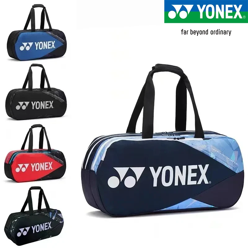 YONEX 배드민턴 라켓 가방, 휴대용 테니스 배낭, 독립 신발, 대용량 패션 