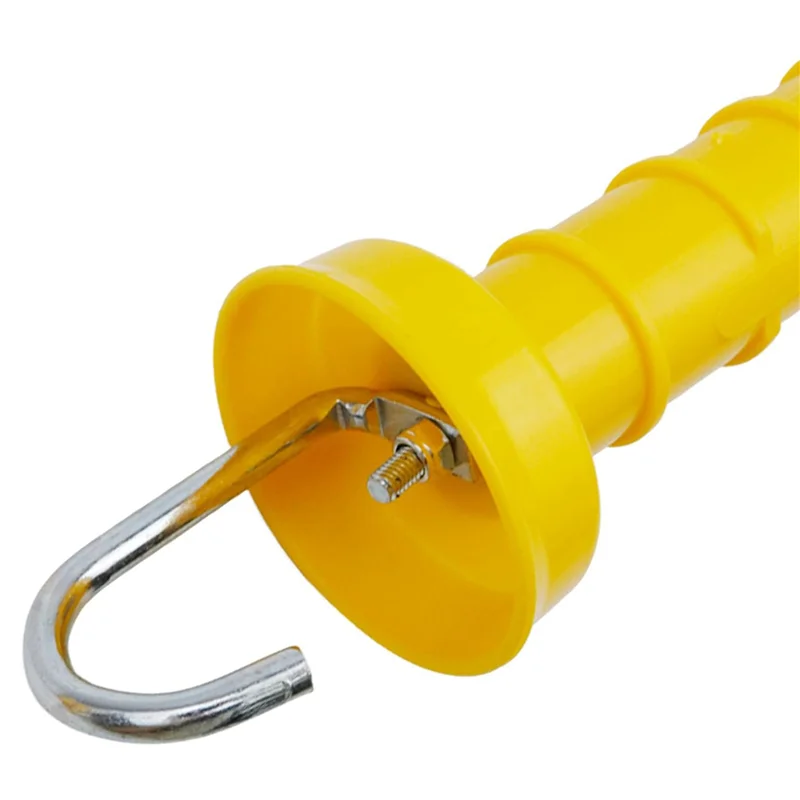 AA76-10 قطعة عالية الجودة سياج كهربائي بوابة مقبض معزول الربيع مقابض البلاستيك مقبض الباب مزرعة سياج الملحقات #5