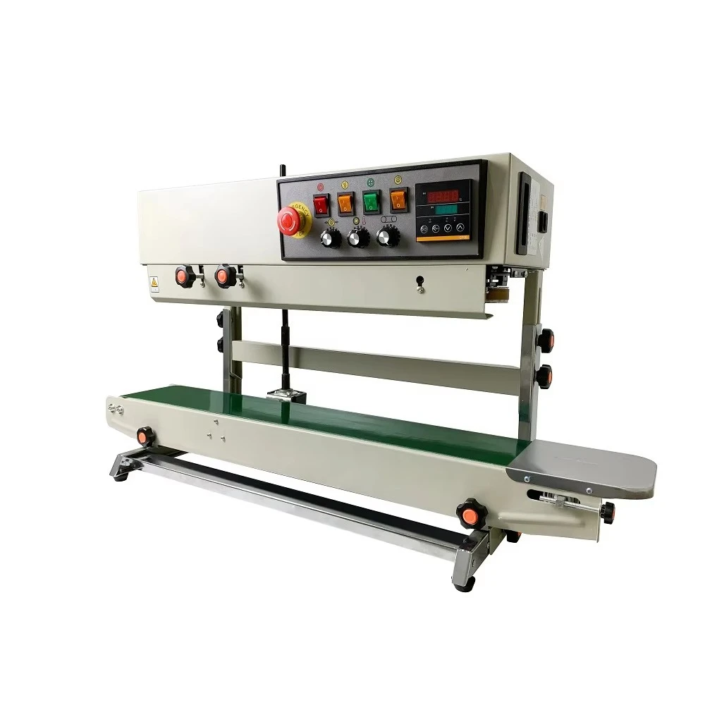 Horizontal Solid Ink Coding Heat Sealing Machine Suitable For Plastic Film & Aluminum Foil Bags, Factory Direct Price