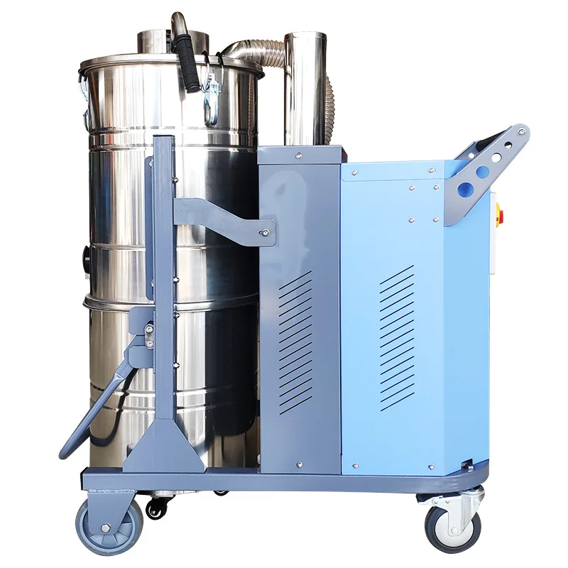 Large industrial vacuum cleaner, large suction dust iron dust collector