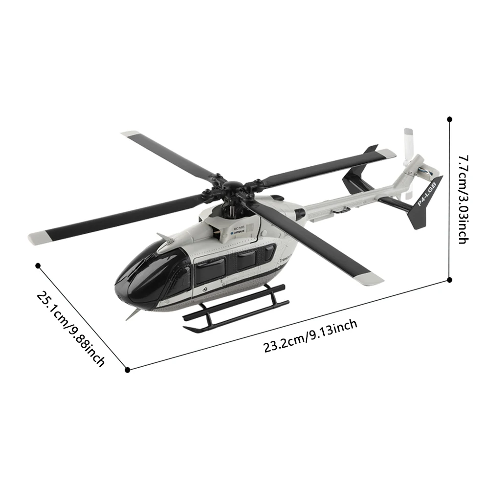 Wltoys K160 Four-Way Aileron Free Helicopter Brushless Four-Propeller Flybarless High-Simulation Remote Control Model