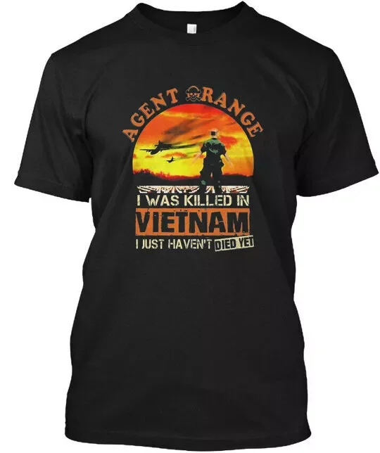 Agent Orange In Vietnam T-Shirt Made in the USA Size S to 5XL