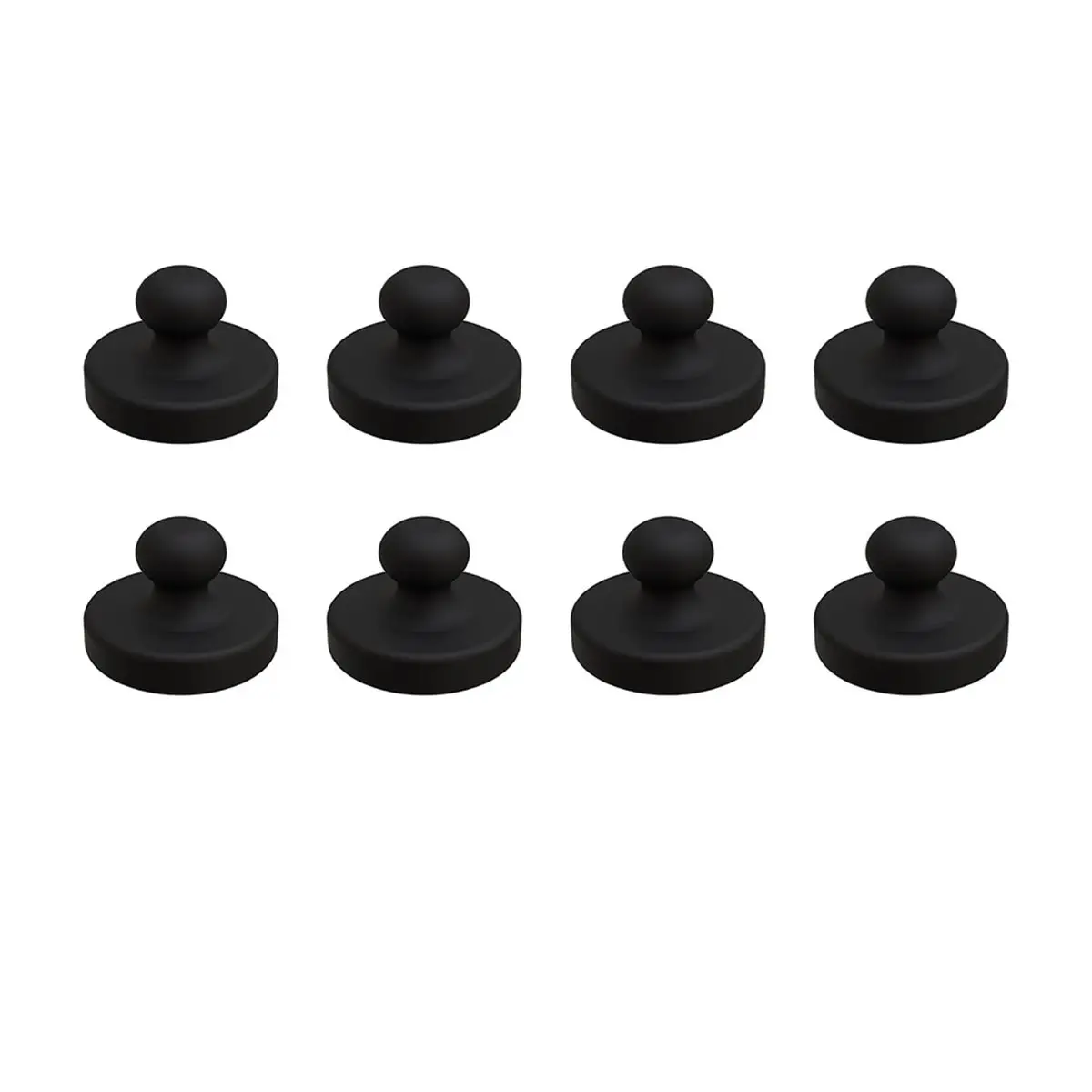 ABGU Air Fryer Magnets for Parchment Paper, 8PCS Strong Magnetic Silicone Clips to Secure Liners & Prevent Burning