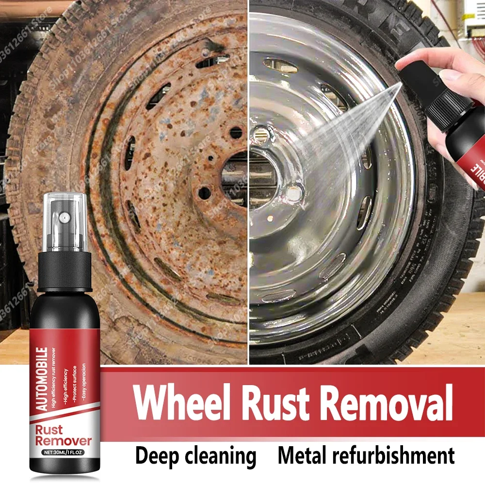 Rust Removal of Car Motorcycles Truck Automobile Exhaust Pipe Wheel Brake Discs Remove Rust Multifunction Cleaning Renovation