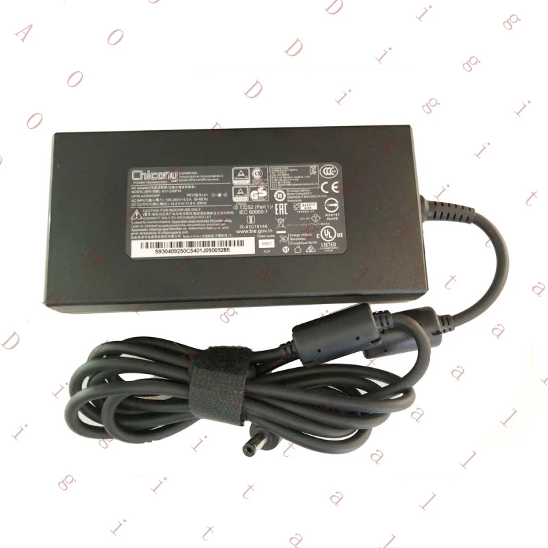 WW for Chicony 19.5V 11.8A 230W A17-230P1A A230A020P AC Adapter 5.5*2.5mm Power Supply
