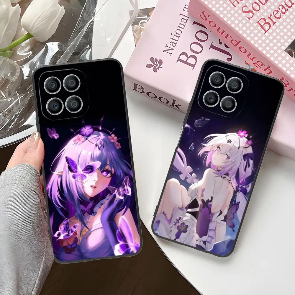 

Чехол для телефона Honkai Star Rail Castorice для Honor 90 80 70 60 50 30 20 10 9 8 7 Pro S SE Lite 5G Цветной защитный красивый чехол