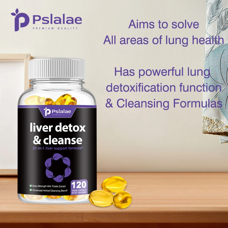 Premium Liver Support Supplement Cleanse, Detox and Repair Formula Contains Silymarin, Artichoke, Dandelion