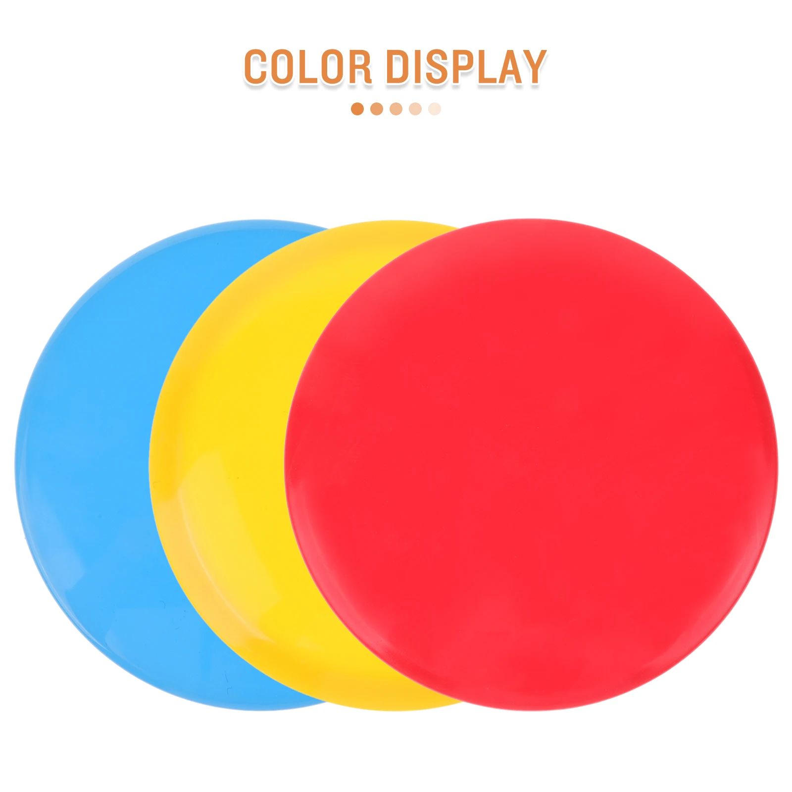 3 Stück Golf-Discs, helle Farbe, faltbar, Outdoor-Spielzeug für Kinder und Erwachsene, Disc Golf, Softball, Pitching, Trainingshilfe