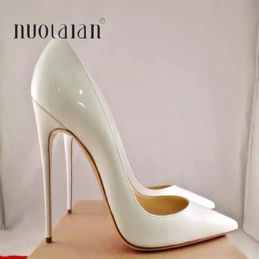 Shoes Women Pumps Fashion High Heels Shoes Black Nude White Shoes Women Wedding Shoes Ladies Stiletto Women Heels 2022