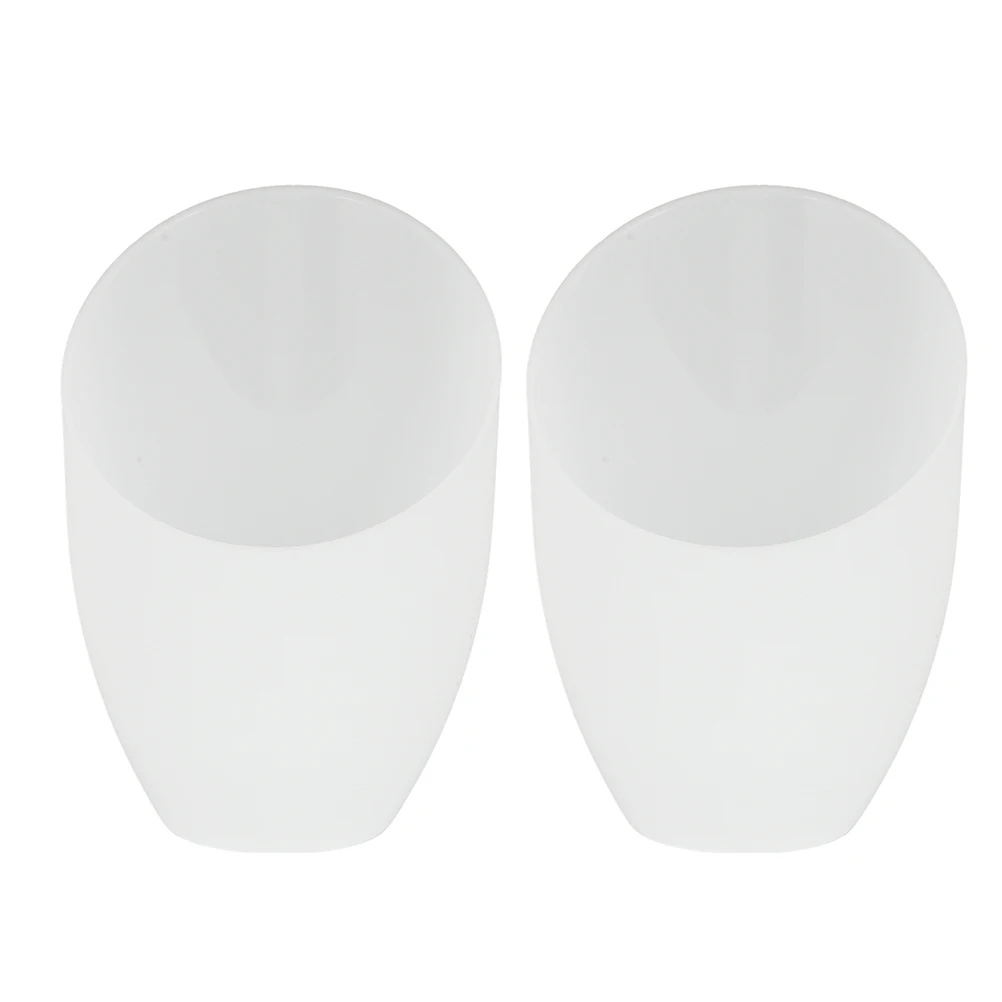 

2Pcs Horseshoe Lampshade Plastic Retro Small Light Bulb Shades Replacement for Table Floor Hanging Wall Lamps Dustproof