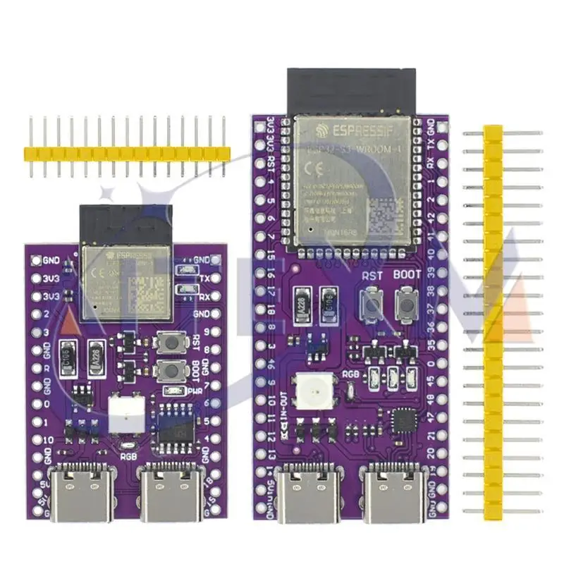 ESP32/ ESP32-S3/ESP32-C3 Dual Type-C Development Board ESP32-C3-DevKitM-1 ESP32-C3-MINI-1 ESP32-S3-DevKitC-1 N16R8 N8R2